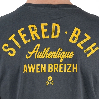 T-shirt BZH Authentique - Kaki Urban Chic