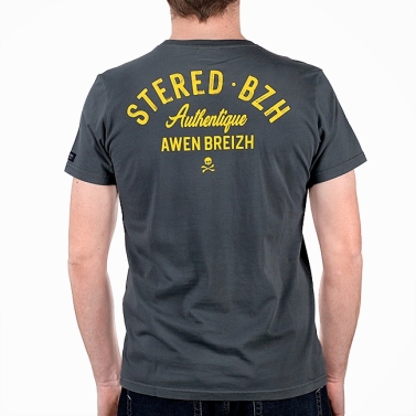 T-shirt BZH Authentique - Kaki Urban Chic