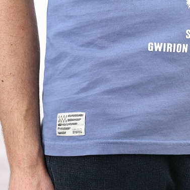 T-shirt Héritage Breton - Bleu Denim