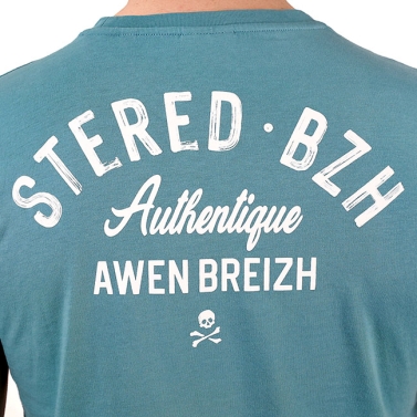 T-shirt BZH Authentique - Émeraude