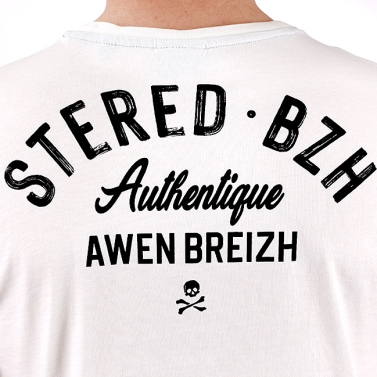 T-shirt BZH Authentique - Écru