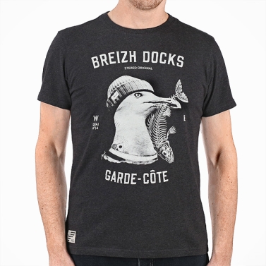 T-shirt Garde-Côte - Anthracite