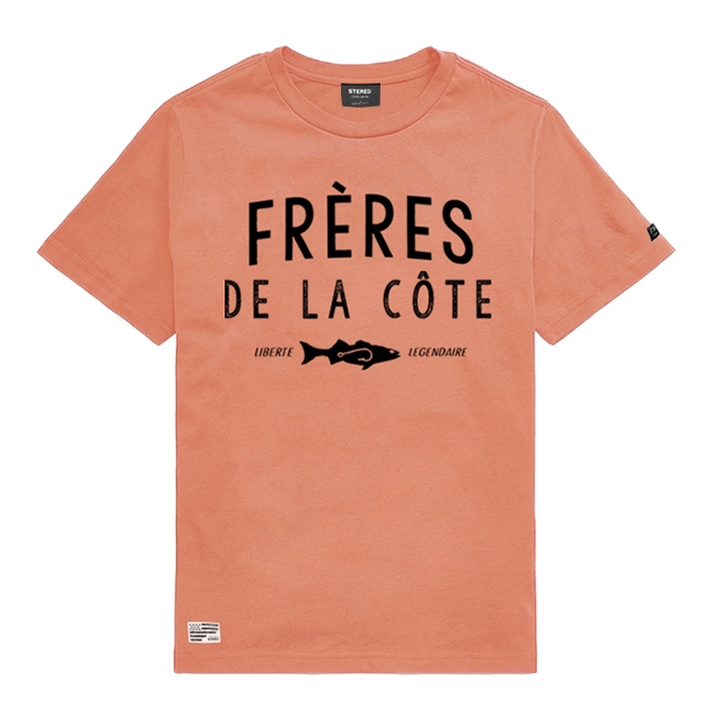 T-shirt Enfant Frères de la Côte - Corail