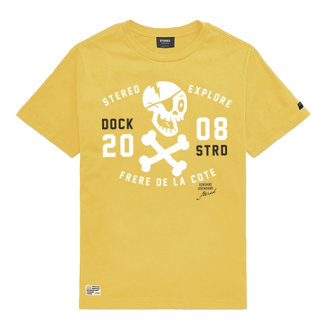 T-shirt Enfant STERED Explore - Jaune