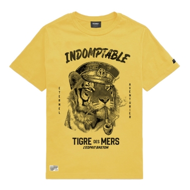 T-shirt Enfant Tigre des Mers - Jaune