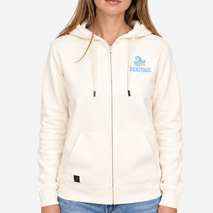 Women's zipped jacket STERED Heritage - Lilac
