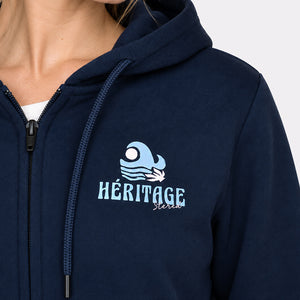 Veste zippée Femme Eternel - Marine
