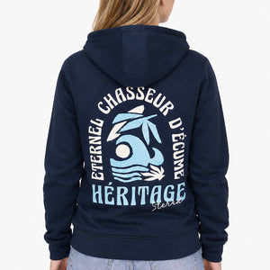 Veste zippée Femme Eternel - Marine