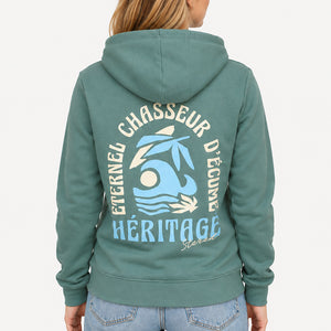 Veste zippée Femme Eternel - Vert