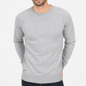 Sweat-shirt Orin - Gris chiné homme stered