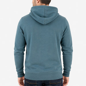 Sweat à capuche Breizh Surfer - Pétrole 