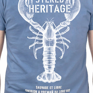T-shirt Heritage Bleu Denim