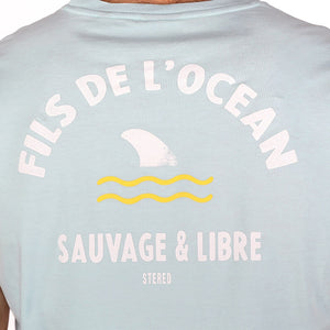 T-shirt Fils de l'Océan Menthe