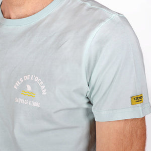 T-shirt Fils de l'Océan Menthe