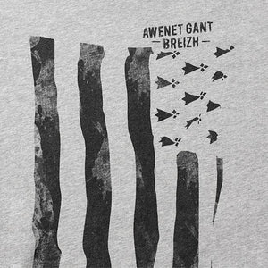 T-shirt Gwenn ha du Gris