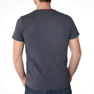 T-shirt Gwenn ha du Gris Plomb
