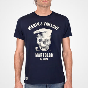 T-shirt Marin vaillant marine