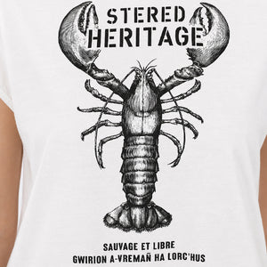 T-shirt Femme Héritage Breton - Écru