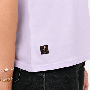 T-shirt Femme Paradise - Lilas