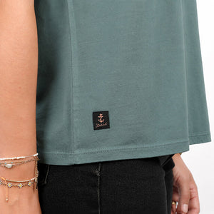 T-shirt Femme Paradise - Vert
