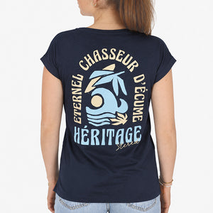 T-shirt Femme Éternel - Marine