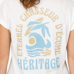 T-shirt Femme Éternel - Écru 
