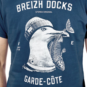 T-shirt Garde-Côte Bleu