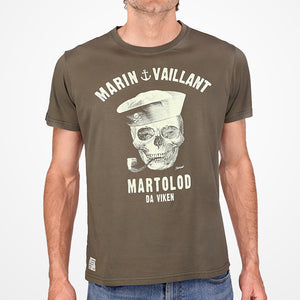 T-shirt Marin vaillant kaki