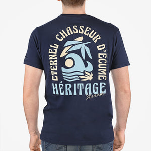 T-shirt Éternel marine homme STERED 