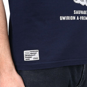 T-shirt Heritage Bleu marine
