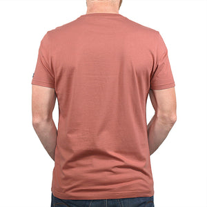 T-shirt Breton Bev Atav Rouille