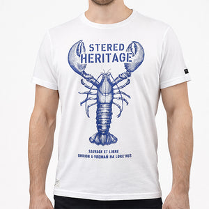 T-shirt Heritage Blanc Homme STERED