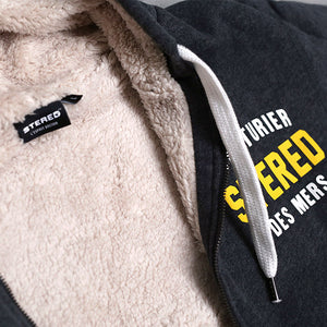 Veste sherpa ADM - Anthracite