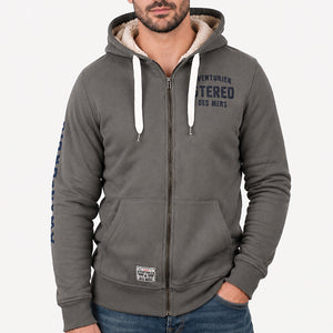 Veste sherpa ADM - Kaki homme stered