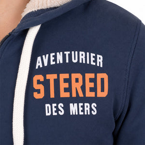 Veste sherpa ADM - Marine