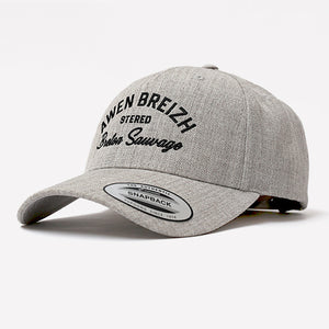 Casquette Awen Breizh gris chiné STERED