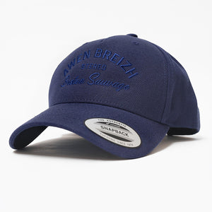 Casquette Awen Breizh bleu marine STERED