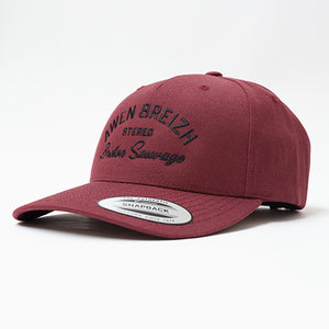 Casquette Awen Breizh bleu prune STERED