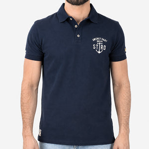 Polo Arvor marine Homme STERED