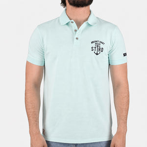 Polo Arvor menthe Homme STERED