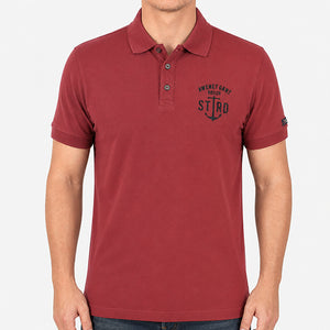 Polo Arvor rouge Homme STERED