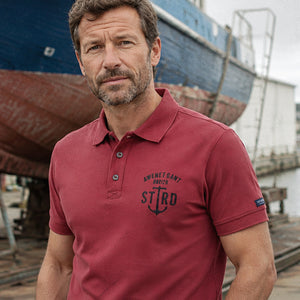 Polo Arvor rouge Homme STERED