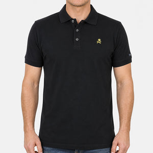 Polo Korser noir Homme STERED