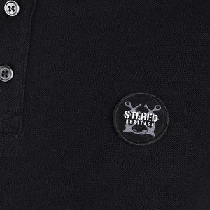 Polo STERED Héritage noir