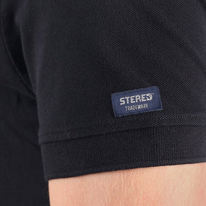 Polo STERED Héritage noir