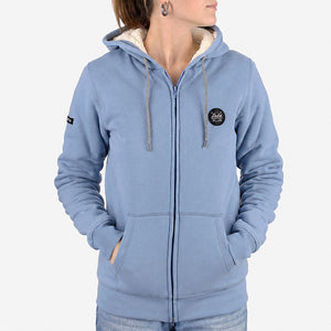 Sherpa Héritage Bleu denim Femme STERED
