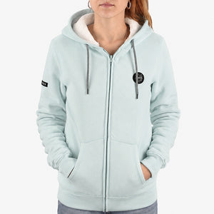 Sherpa Badge Héritage Menthe glacée Femme STERED