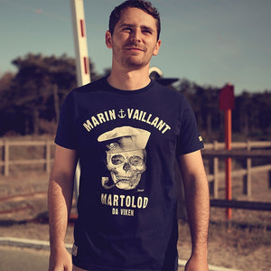 T-shirt Marin vaillant marine Homme STERED