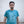 T-shirt Gwenn ha du Bleu lagon