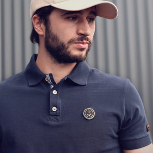Polo Martolod marine Homme STERED